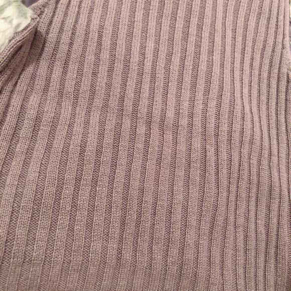 Tiara Sleeveless Gray & Brown Faux Fur Vest - Picture 8 of 8